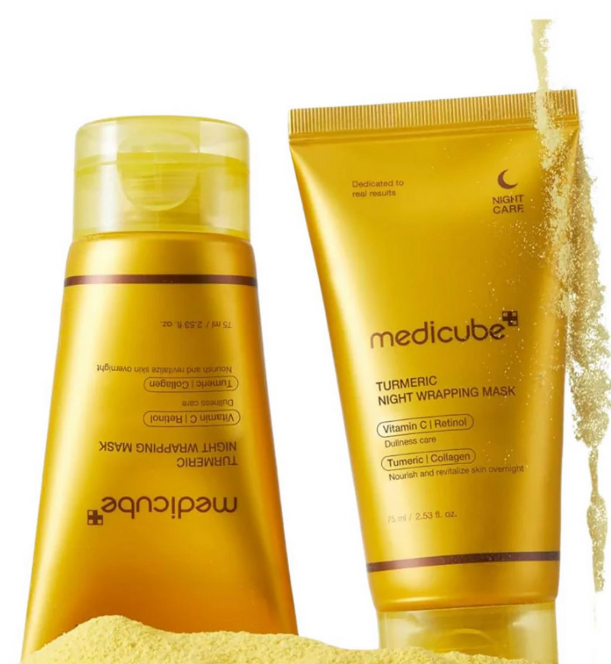 MEDICUBE Kojic Acid Turmeric Night Wrapping Mask